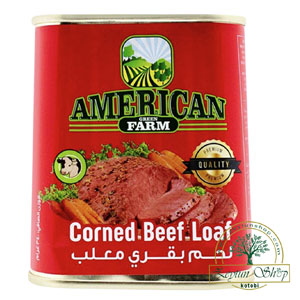 کنسرو گوشت گاو آمریکن 340 گرم خالص
